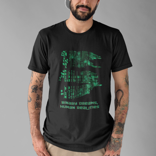 Nome do produtoCamiseta Unissex -  Código Binário