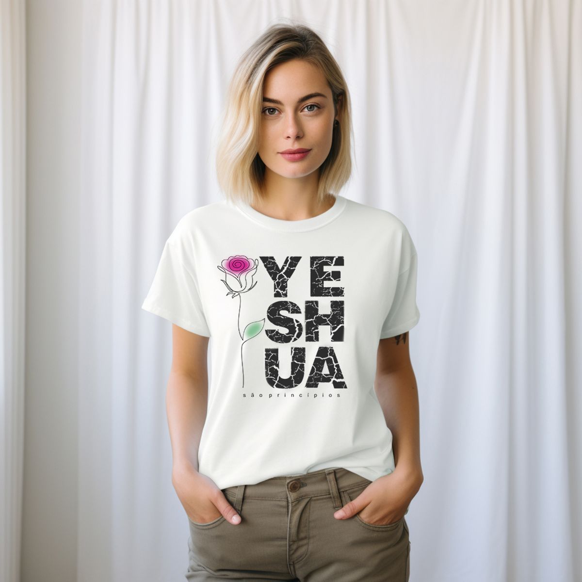 Nome do produto: Camiseta Yeshua