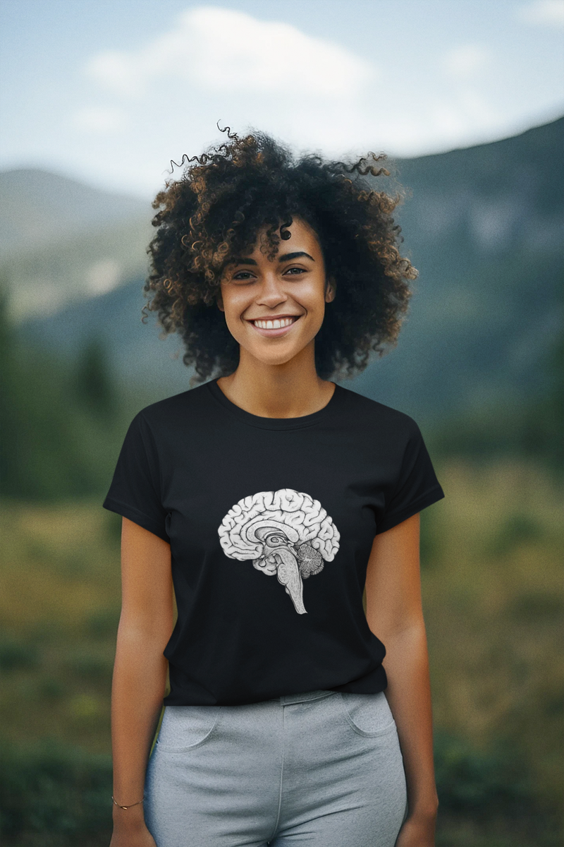 Nome do produto: Camiseta Baby long Cérebro 