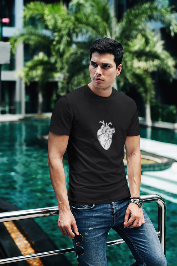 Camiseta T-shirt Coração