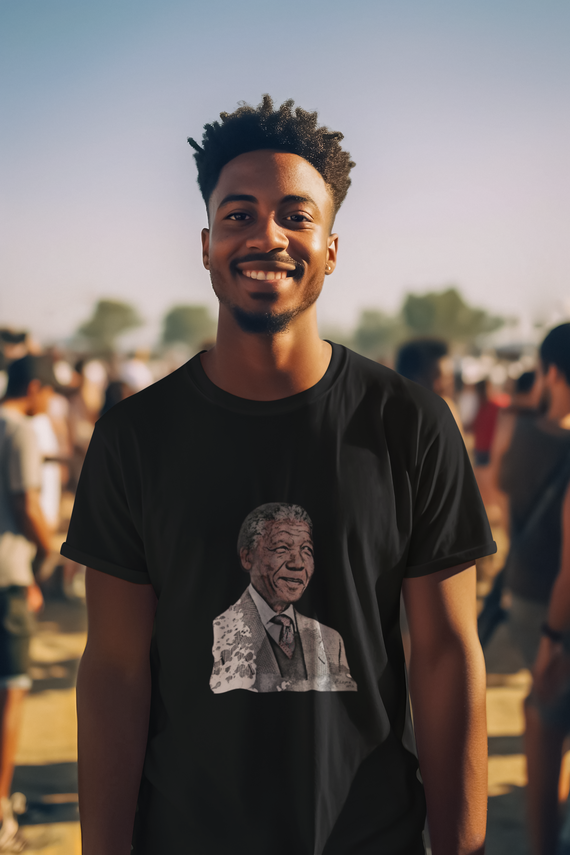 Camiseta T - shirt Nelson Mandela