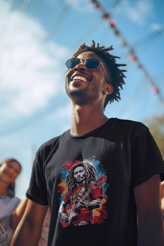 Camiseta T - shirt Bob Marley