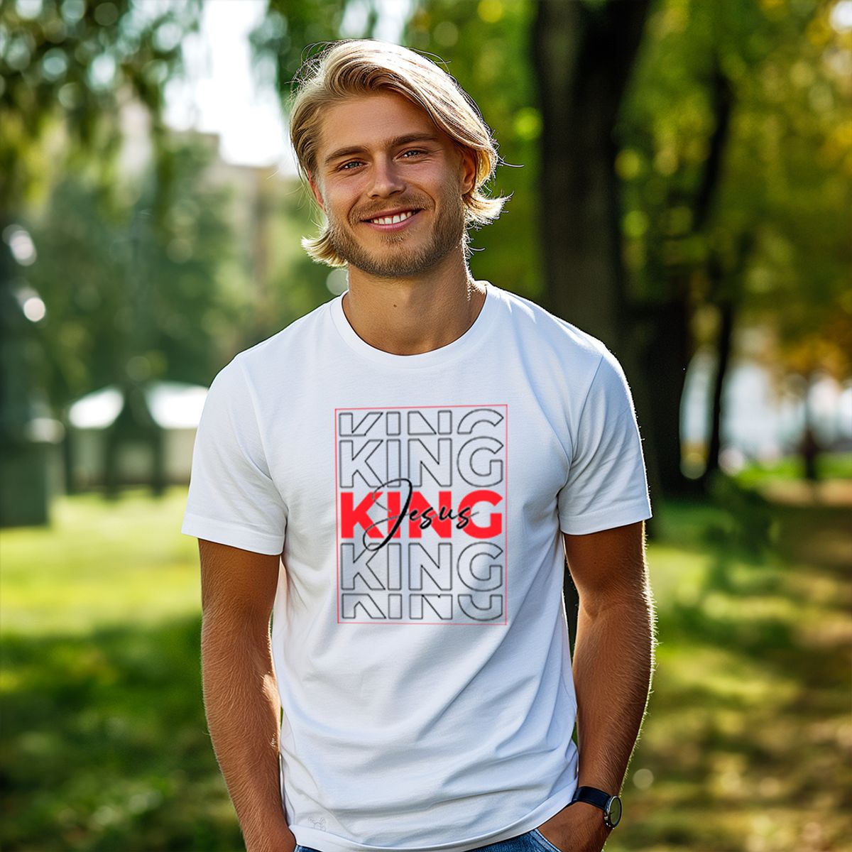 Nome do produto: King Jesus - Masculina