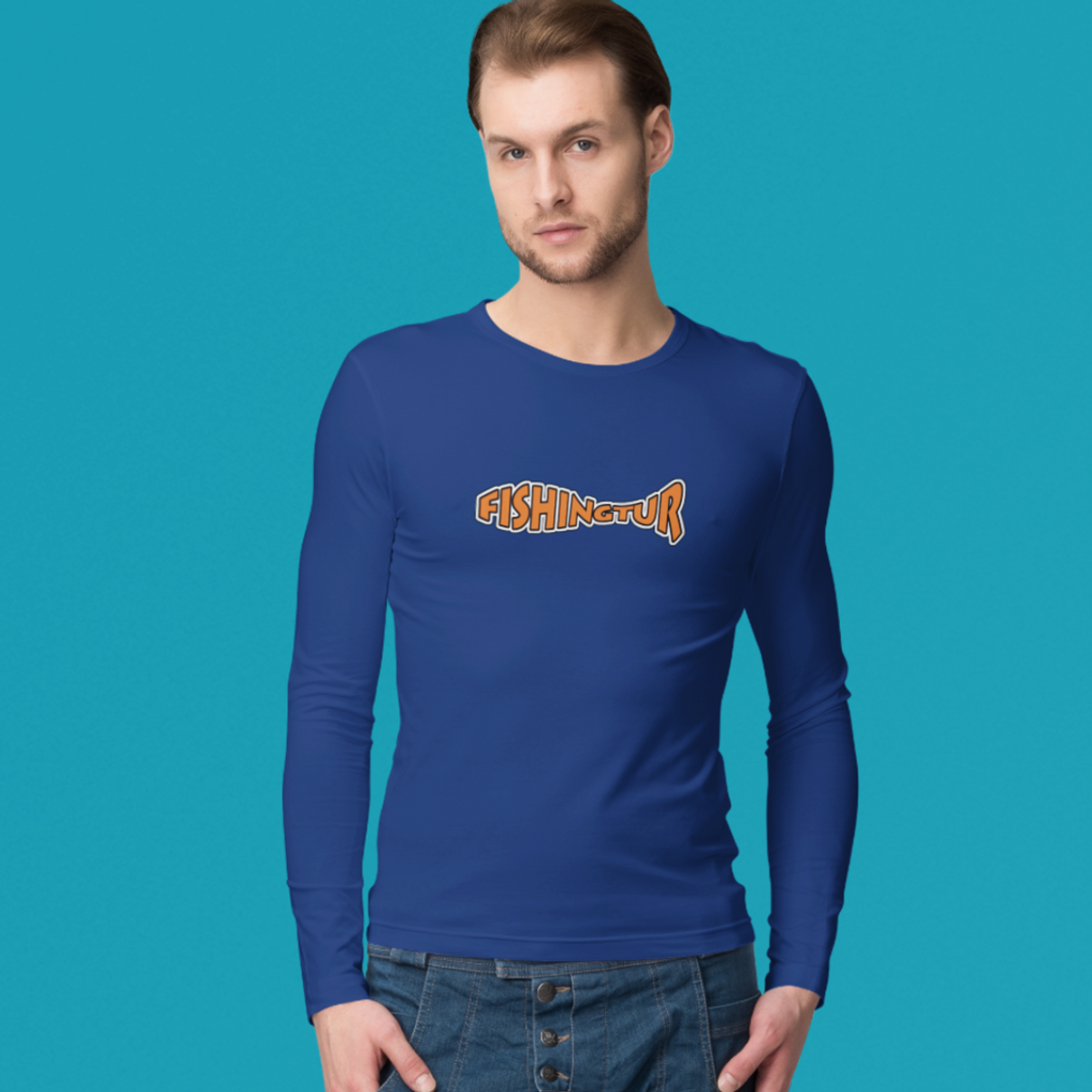 Nome do produto: Camiseta Manga Longa Sport Dry UV - Fishingtur (frente)