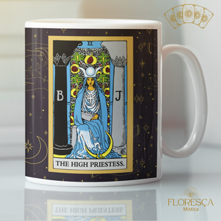 Nome do produtoColeção 22 Arcanos do Tarot black - A sacerdotisa