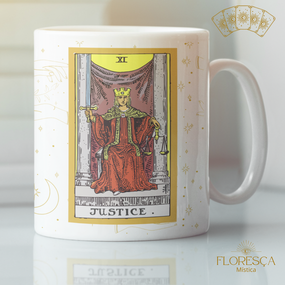 Coleção 22 Arcanos do Tarot - A Justiça