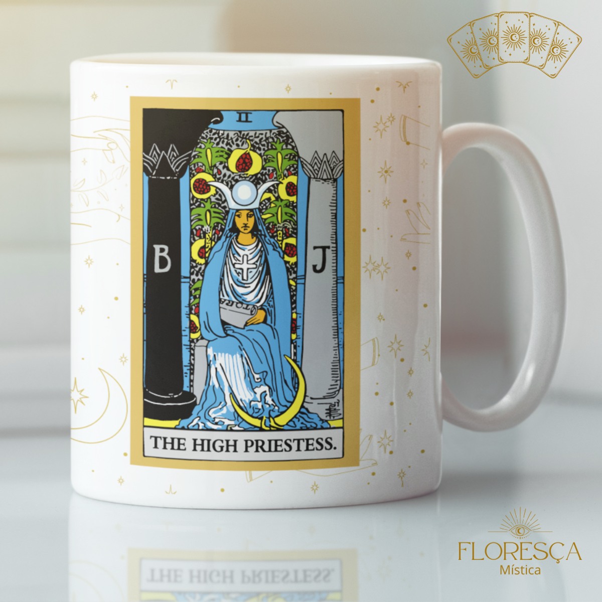 Nome do produto: Coleção 22 Arcanos do Tarot - A sacerdotisa