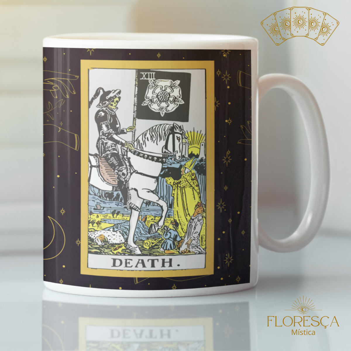 Nome do produto: Coleção 22 Arcanos do Tarot Black - A Morte