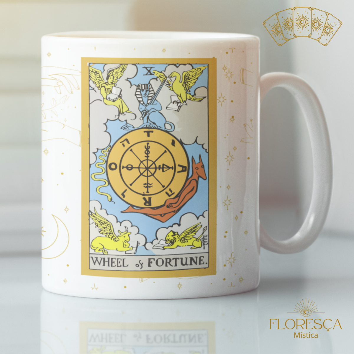 Nome do produto: Coleção 22 Arcanos do Tarot - A Roda da Fortuna