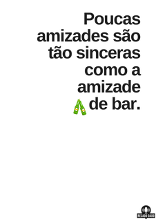 Nome do produtoCamiseta frase de boteco 