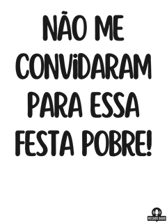 Nome do produtoCamiseta humor com frase 