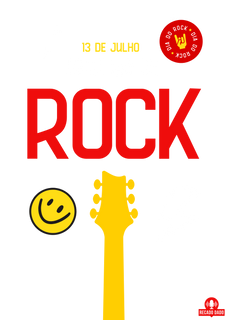 Nome do produtoCamiseta  Feliz Dia Mundial do Rock, mais do que música, um estilo de vida!