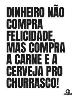 Nome do produtoCamiseta divertida com frase 