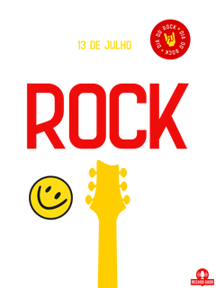 Nome do produtoCamiseta Feliz Dia Mundial do Rock, mais do que música, um estilo de vida!