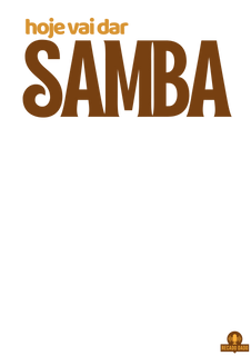 Nome do produtoCamiseta samba frase 