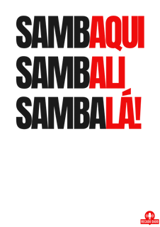 Nome do produtoCamiseta de samba frase 