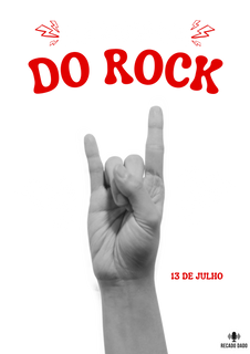 Nome do produtoCamiseta Dia Mundial do Rock, mais do que música, um estilo de vida!.