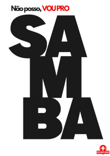 Nome do produtoCamiseta de samba e frase 