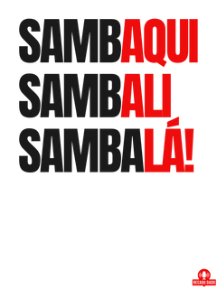 Nome do produtoCamiseta de samba frase 