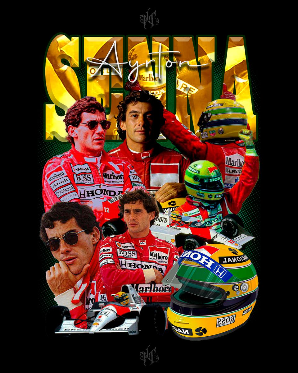 Nome do produto: Camisa Ayrton Senna