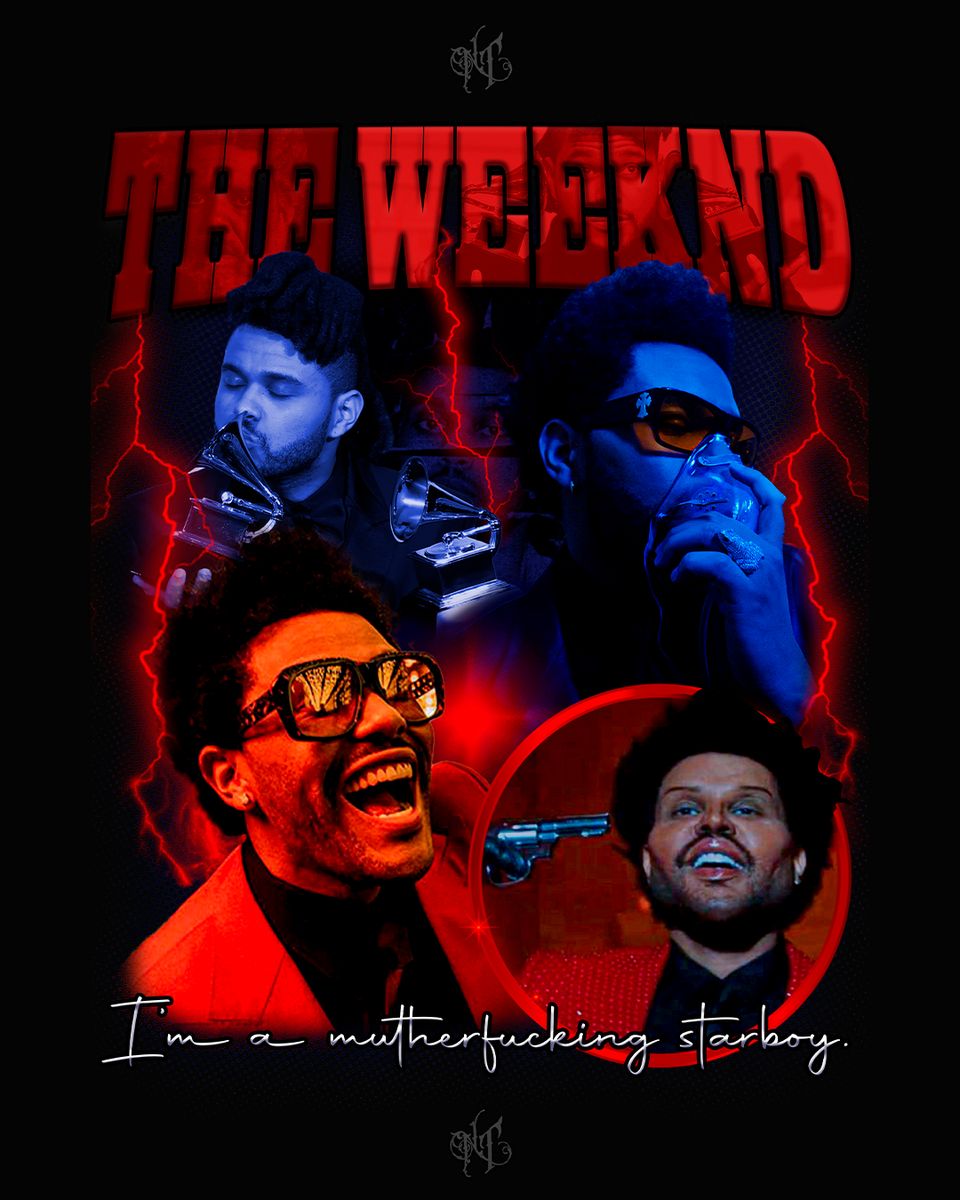 Nome do produto: Camisa The Weeknd - Starboy