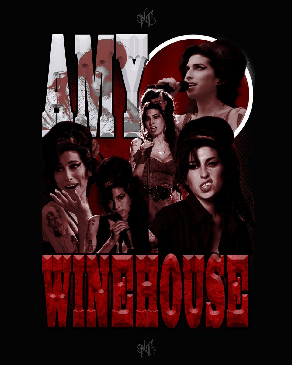 Nome do produto: Camisa Amy Winehouse