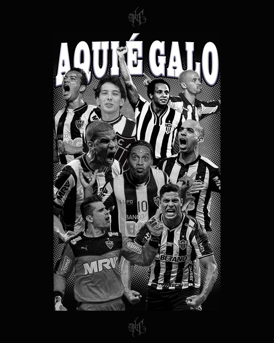 Nome do produto: Camisa Atlético MG - Idolos s/ escudo