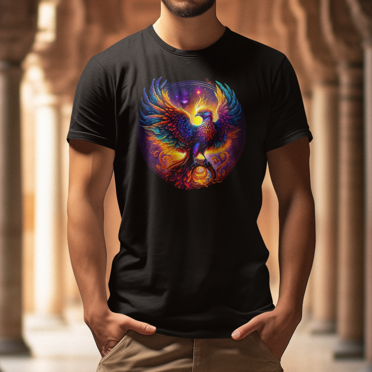 Nome do produto: Camiseta Unissex Fênix