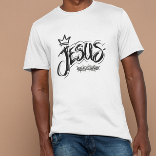 Camiseta Masculina - Jesus do Calvário à Glória