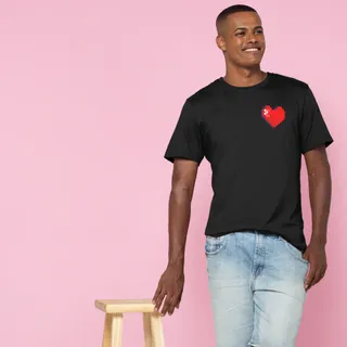 Camiseta Pixel Heart
