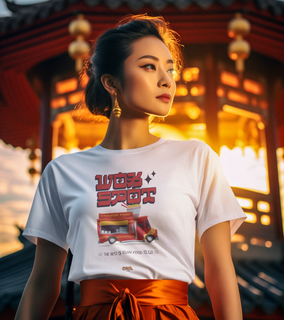 Camisa Retrô Chinese Foodtruck Unissex