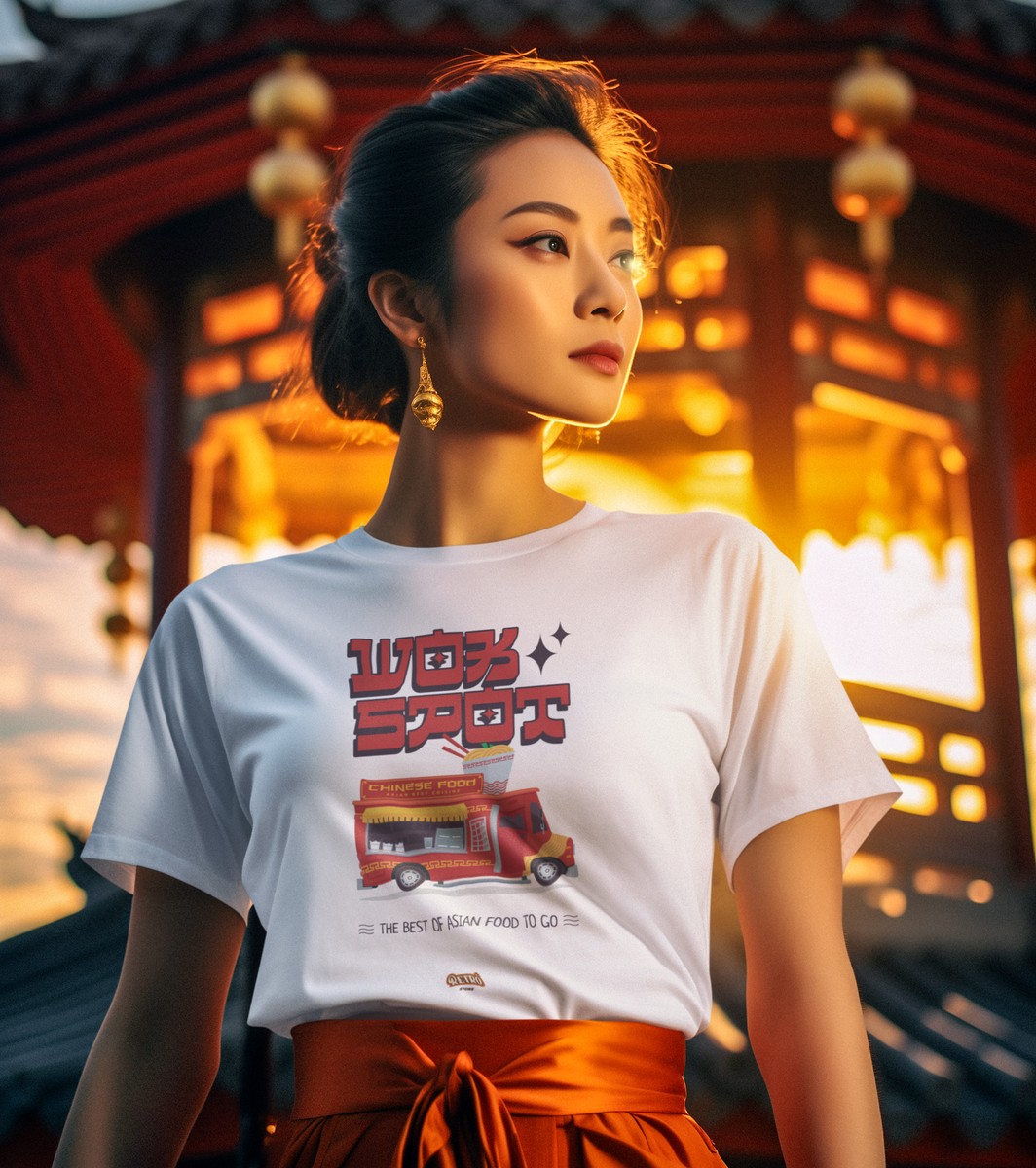 Nome do produto: Camisa Retrô Chinese Foodtruck Unissex