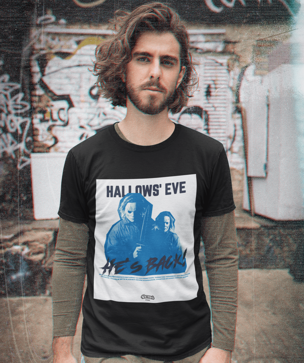 Nome do produto: Camisa Terror Hallowen Michael Myers Unissex