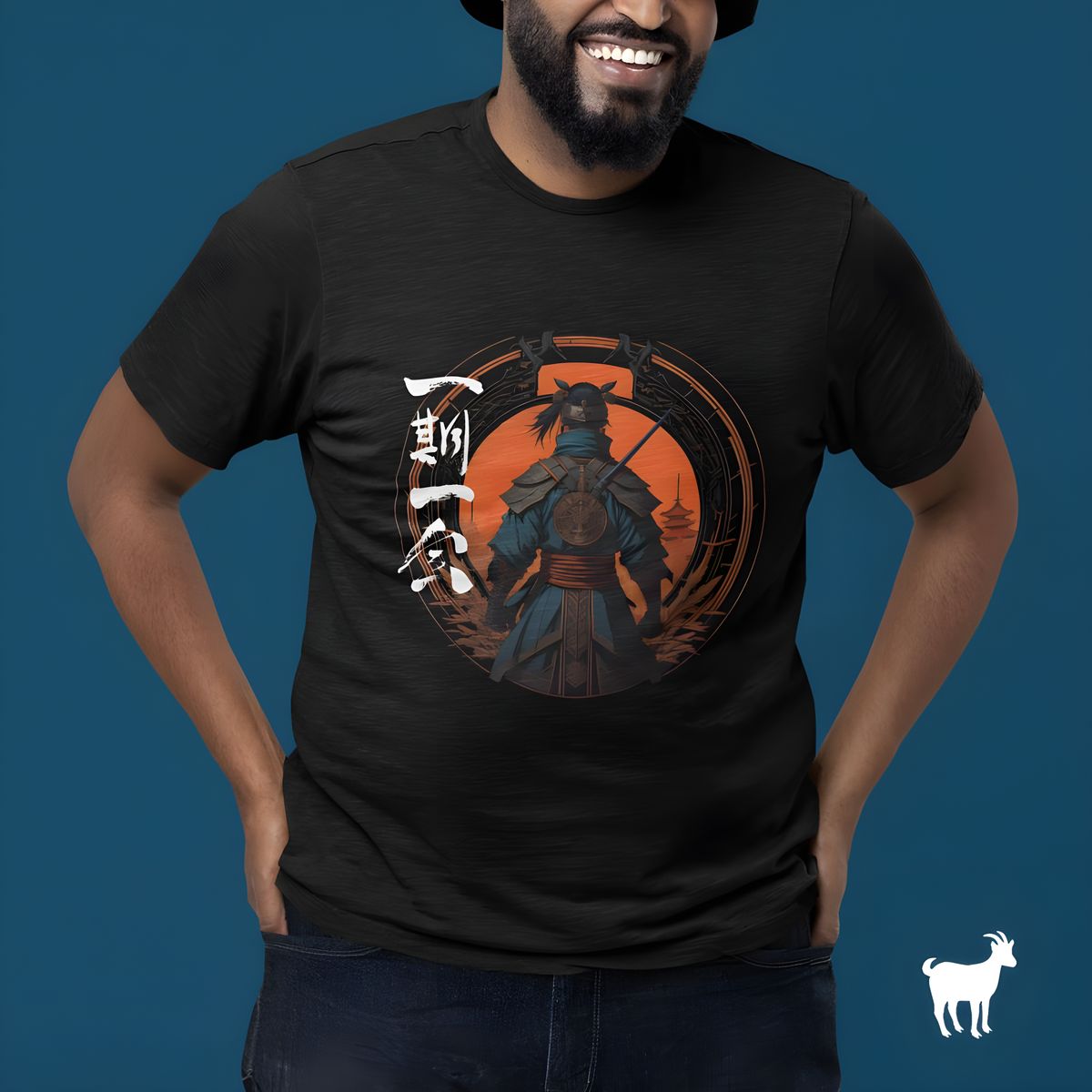 Nome do produto: Blood and Honor - T-Shirt Plus Size Samurai Ichigo