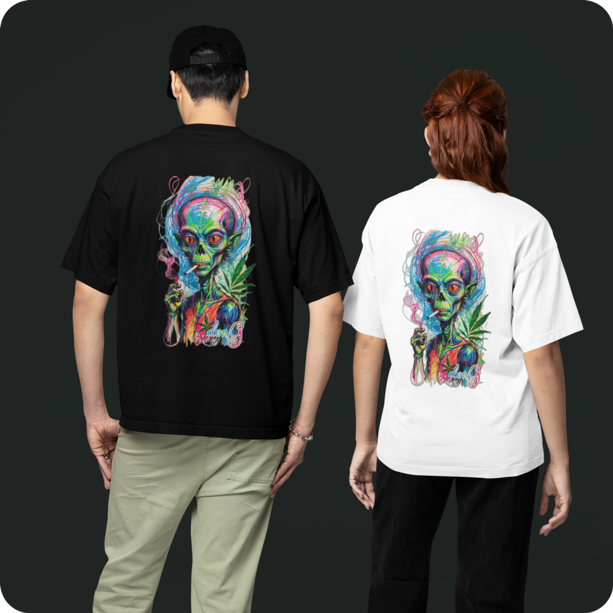 Nome do produto: [NEW!] T-shirt Dave the Dealer  - donG Wild Nebula