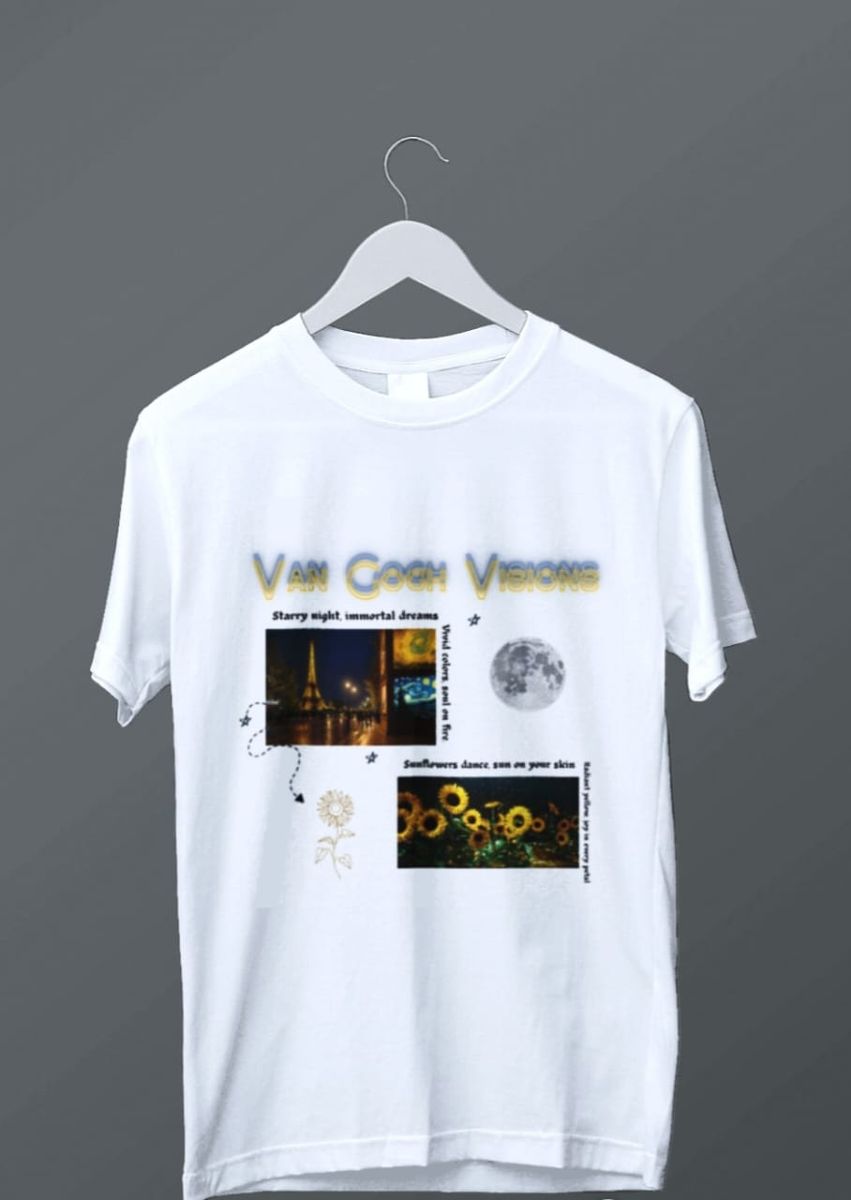 Nome do produto: Camisa Stretweer Van Gogh Vision