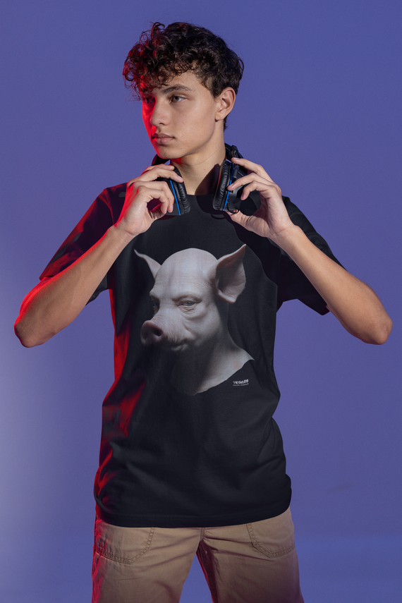 Camiseta Reflexo Animal: Nós Sentimos Igual