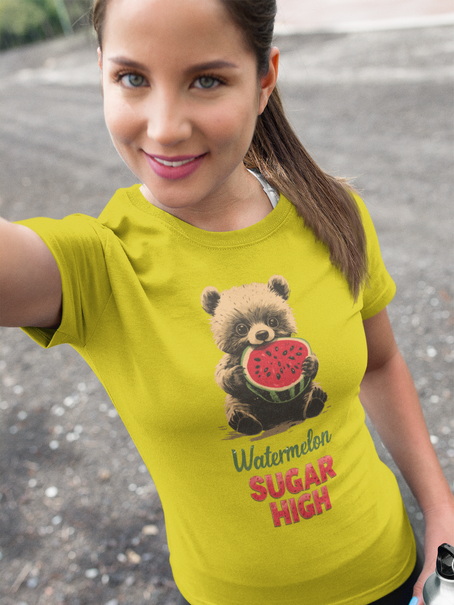 Nome do produto: Camiseta Baby Look Watermelon Sugar High 