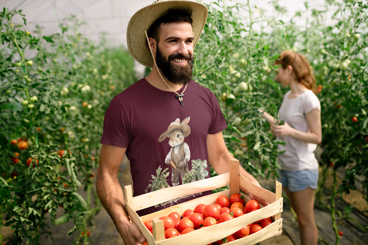 Nome do produto: Camiseta Coelho na Horta