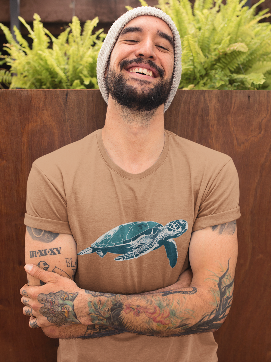 Nome do produto: Camiseta Estonada Tartaruga Marinha - Unisex