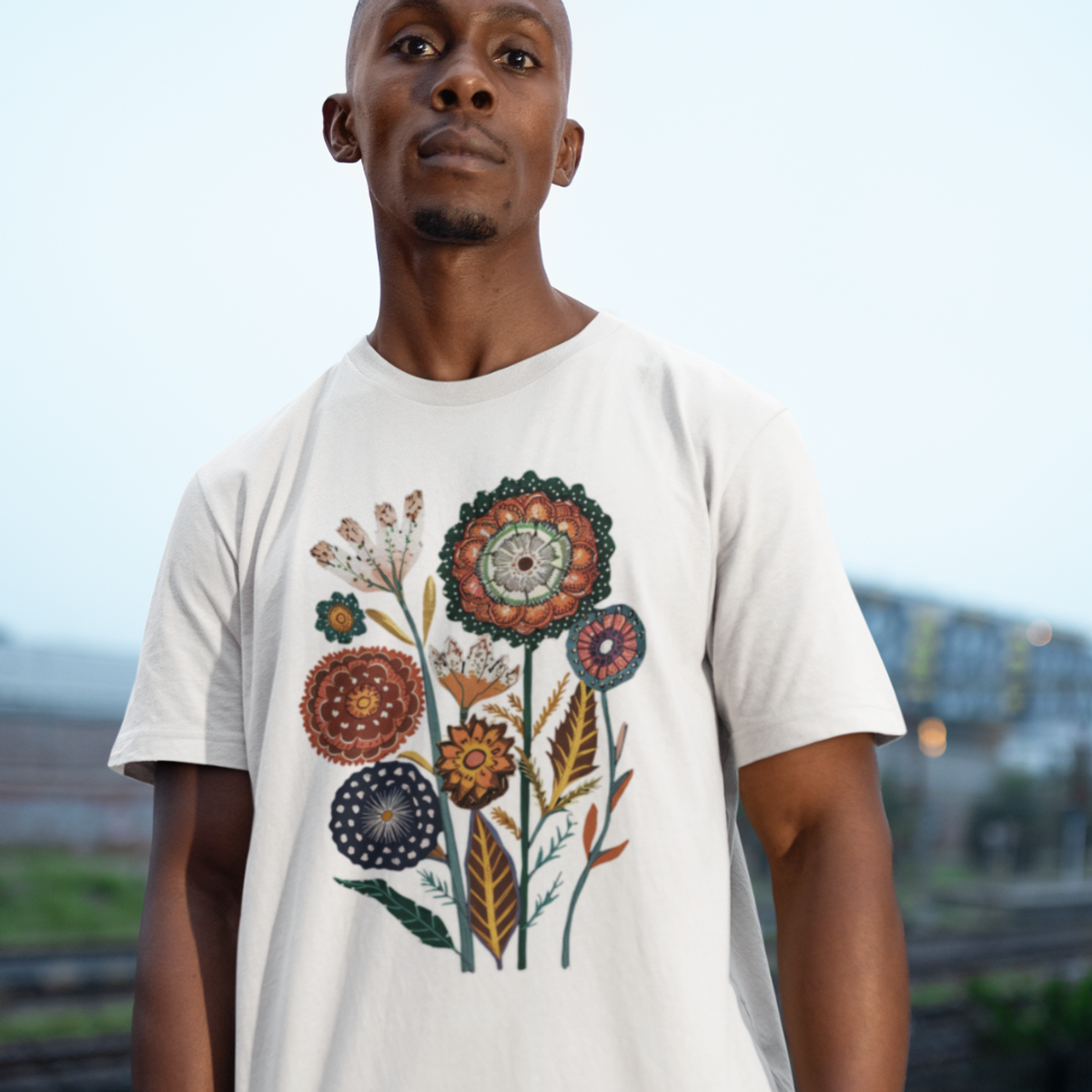 Nome do produto: Camiseta Flores do Folclore