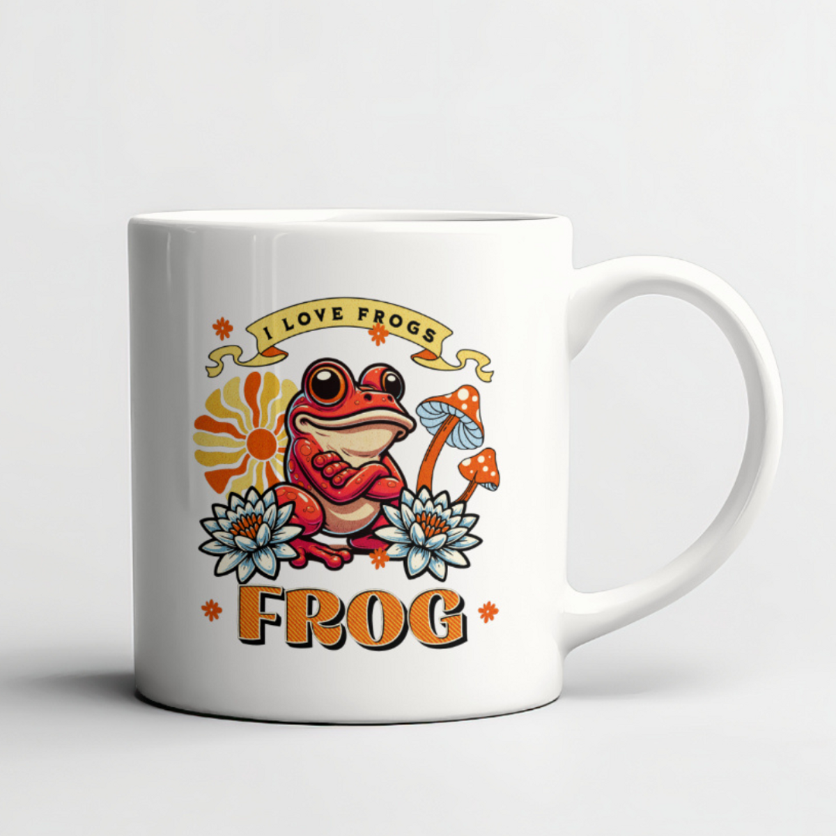 Nome do produto: Caneca Personalizada Happy Frog