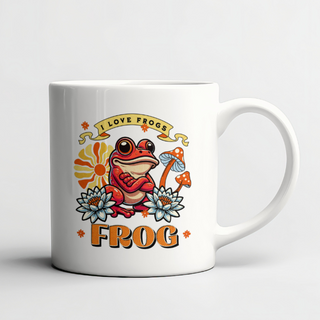 Caneca Personalizada Happy Frog