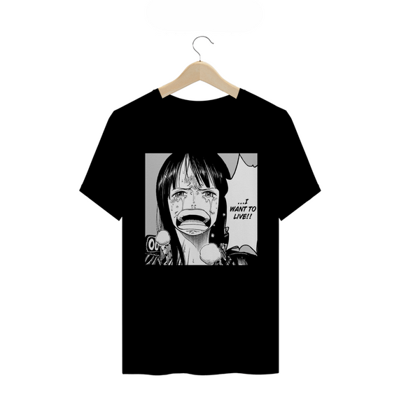 Camiseta Nico Robin - I want to live