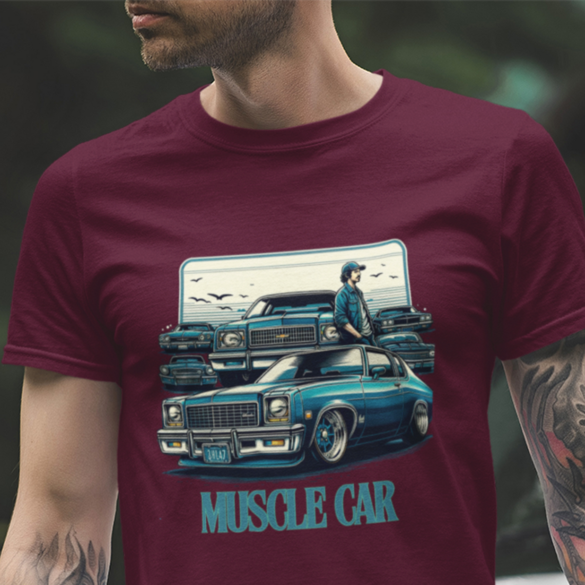 Nome do produto: Camiseta  Muscle Car Comunity - Unissex