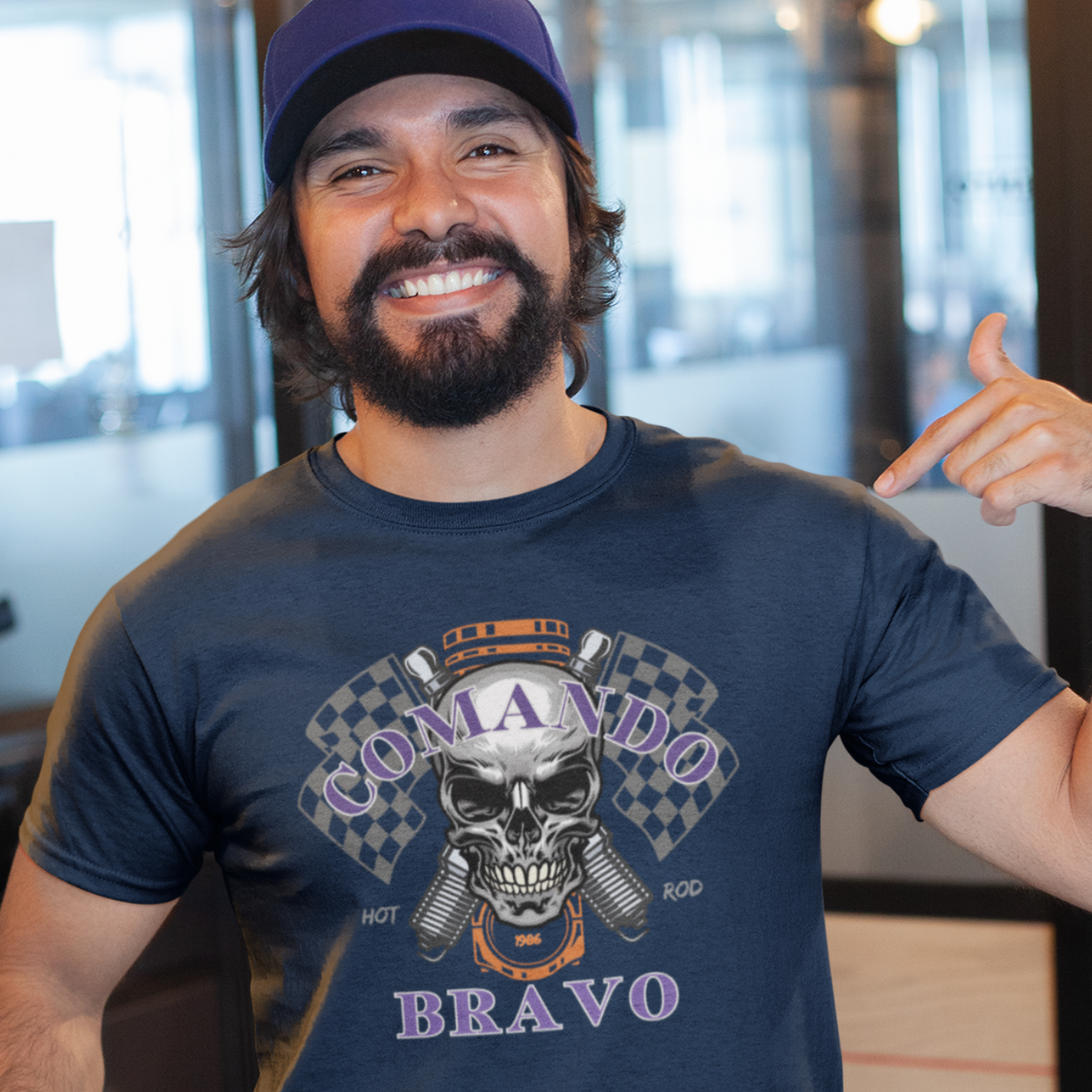 Nome do produto: Camiseta Comando Bravo Tributo - Unissex