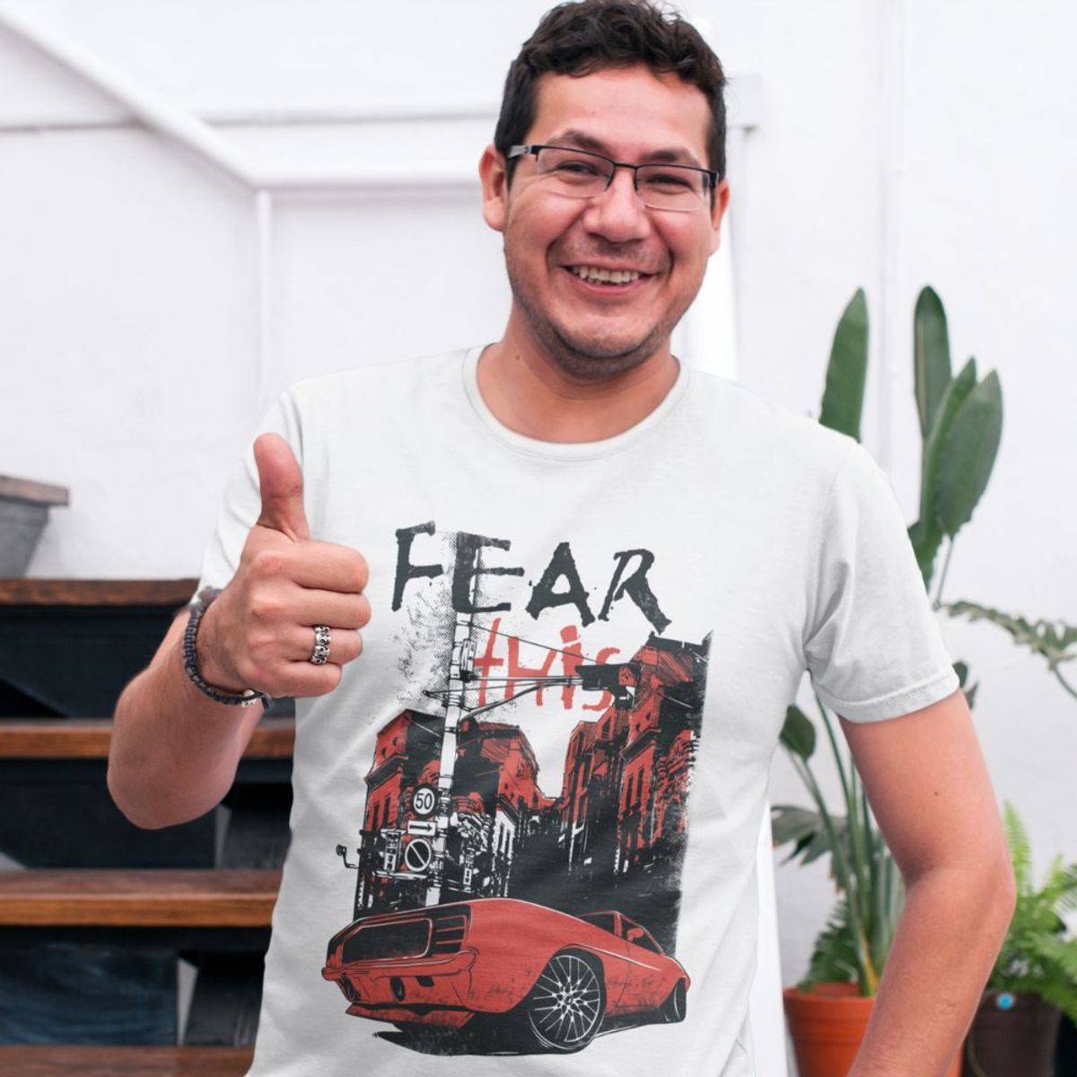 Nome do produto: Camiseta Fear This - Unissex