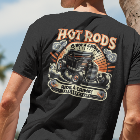 Camiseta Hot Rods - Unissex