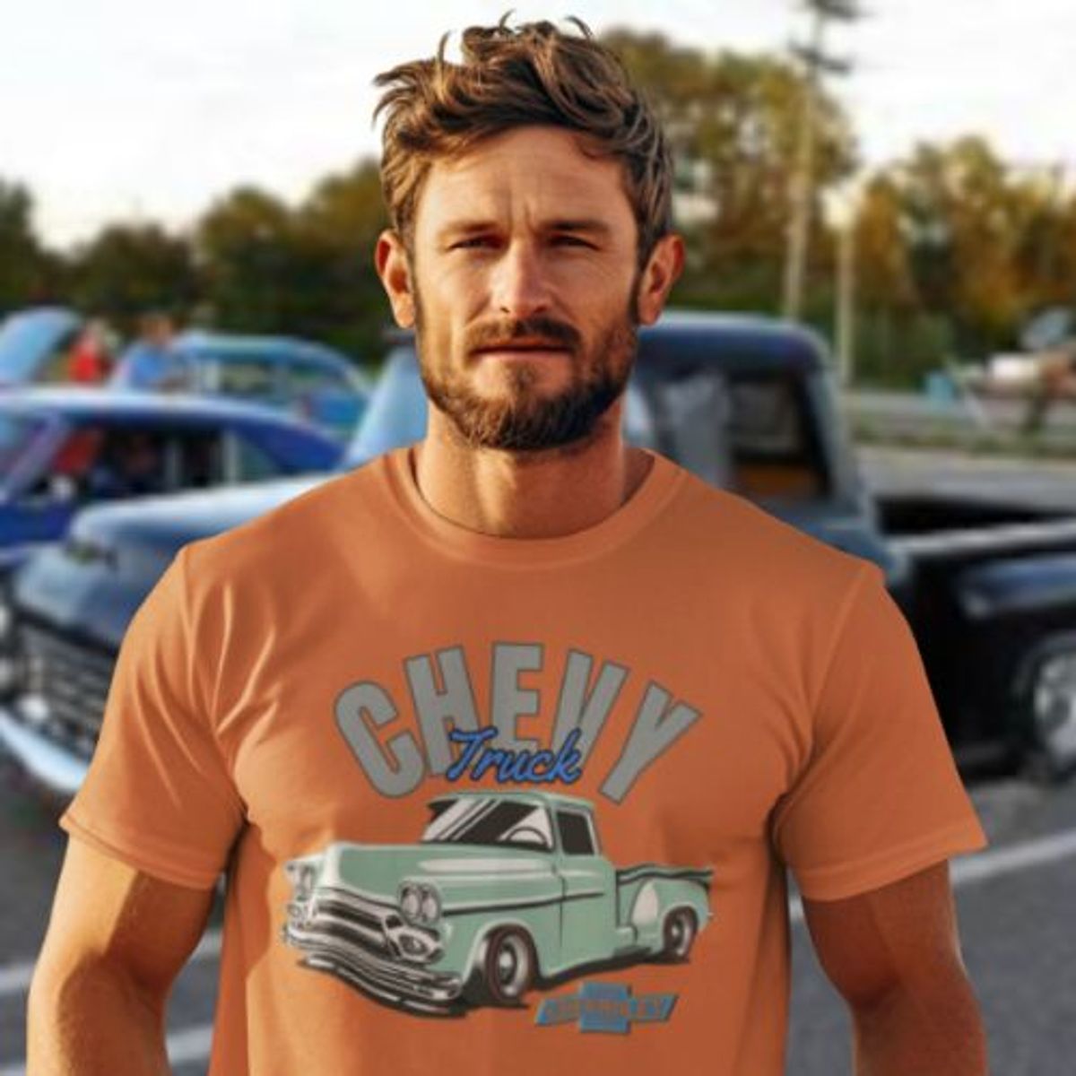 Nome do produto: Camiseta Chevy Truck - Unissx