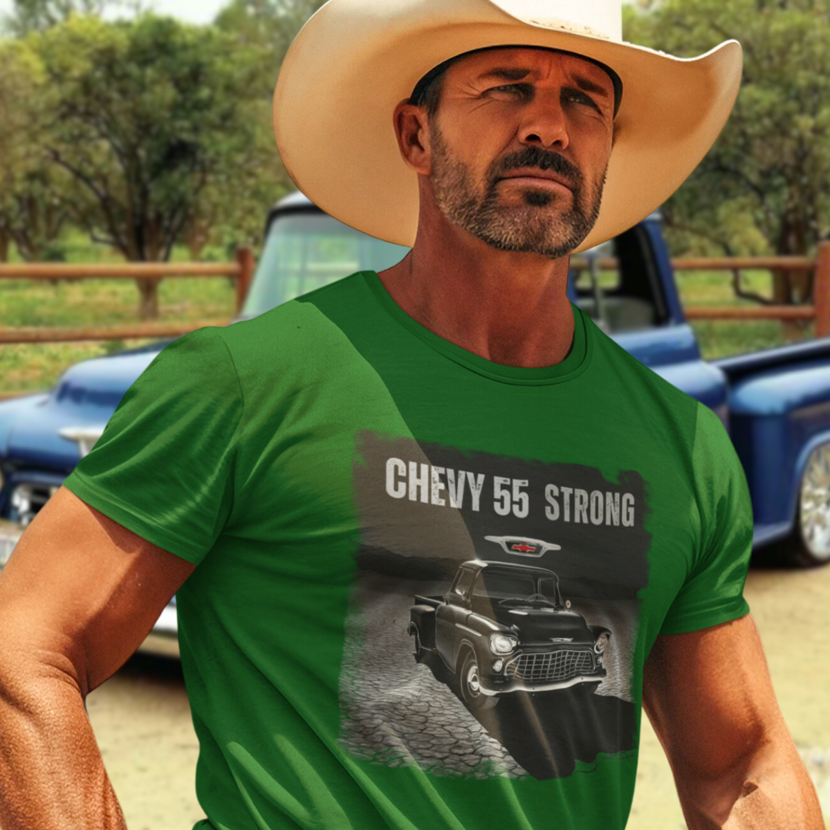 Nome do produto: Camiseta Chevy 55 - Unissex